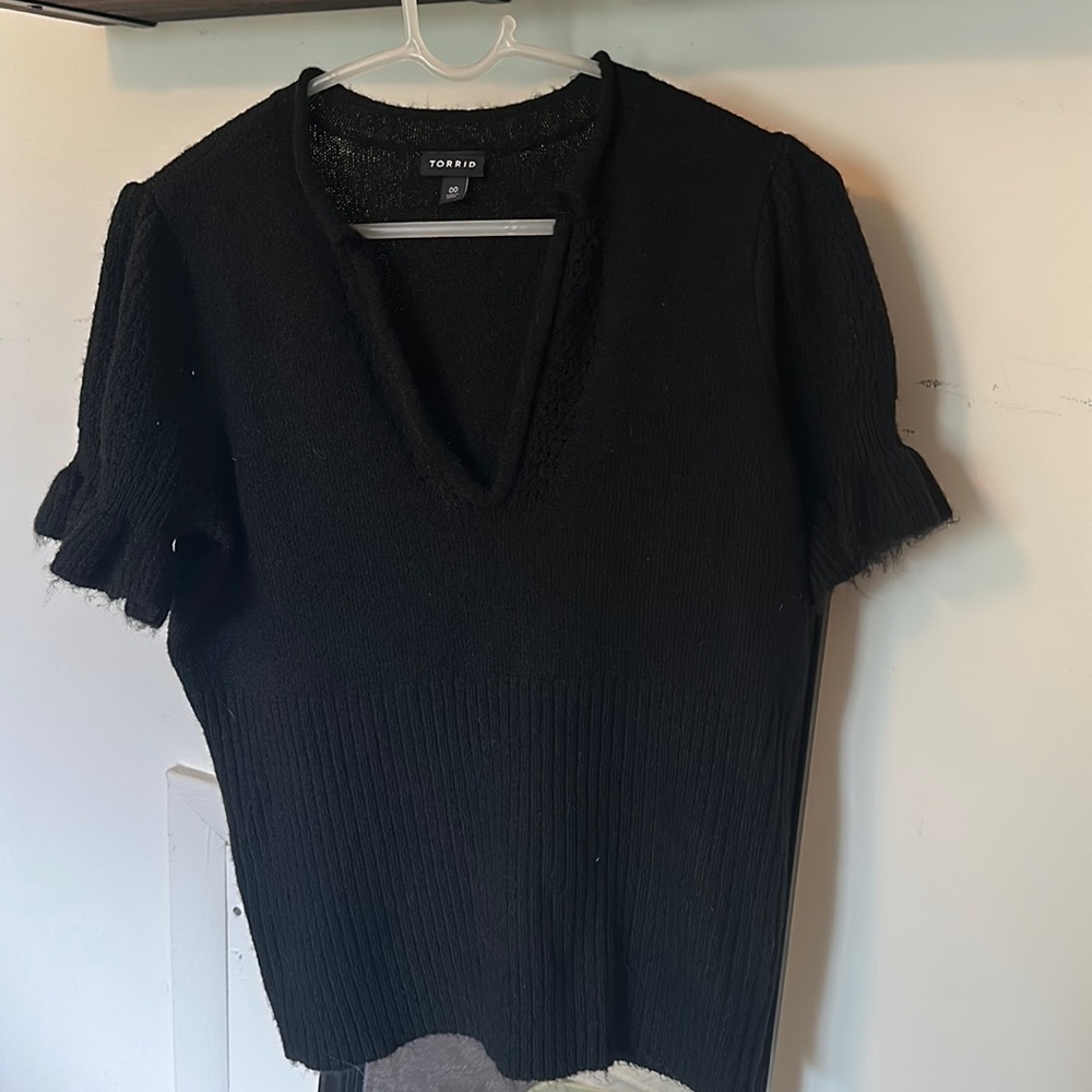 Barely worn short sleeve sweater from Torrid!